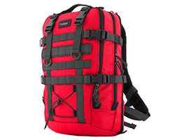 Рюкзак для ноутбука Kiwidition Mako (красный/черный)