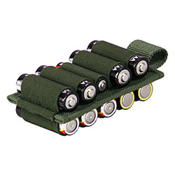 Kiwidition Battery Holder 10. Органайзер для АА батареек (зеленый)