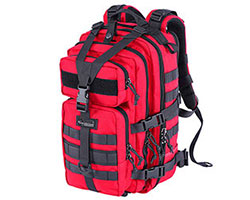 Тактический рюкзак Kiwidition Kahu (красный/черный)