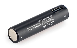 Аккумулятор Soshine AAA (1.5 В, USB-С ЗУ, 400 мАч / 600 мВтч)
