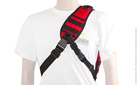 Однолямочный рюкзак Kiwidition Matangi (красно-черный)