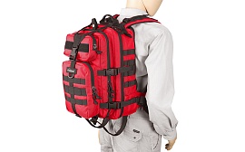 Тактический рюкзак Kiwidition Kahu (красный/черный)