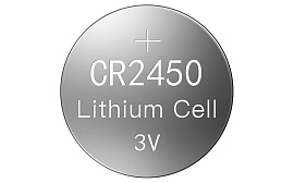 Комплект из 5 батареек Soshine CR2450 (3.0 В, 550мАч)