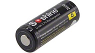 Аккумулятор Soshine 26650 (4200 мАч, Li-ion) защищенный