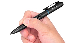 Olight O Pen Pro. Тактическая ручка с фонарём и лазерным указателем (чёрный корпус)