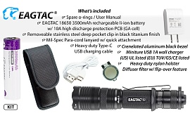 EagleTac T25L-R Mk II Kit (XHP35 HD, нейтральный свет)