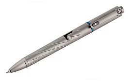 Olight O Pen Pro Ti. Тактическая ручка с фонарём и лазерным указателем (титановый корпус)