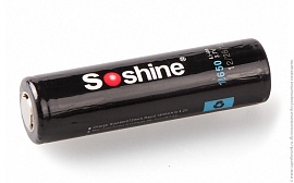 Аккумулятор Soshine 18650 3600 PCB (выпуска до 2020 года)