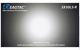 EagleTac SX30L3-R (XHP70.2, холодный свет)