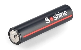 Аккумулятор Soshine AAA (1.5 В, USB-С ЗУ, 400 мАч / 600 мВтч)