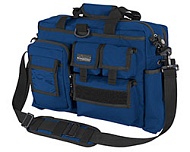Удобная сумка для ноутбука Kiwidition Toa в сине-чёрной расцветке.